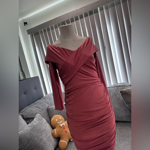 🌸AMTIOUS soften rouched dress ✨ - Picture 7 of 9